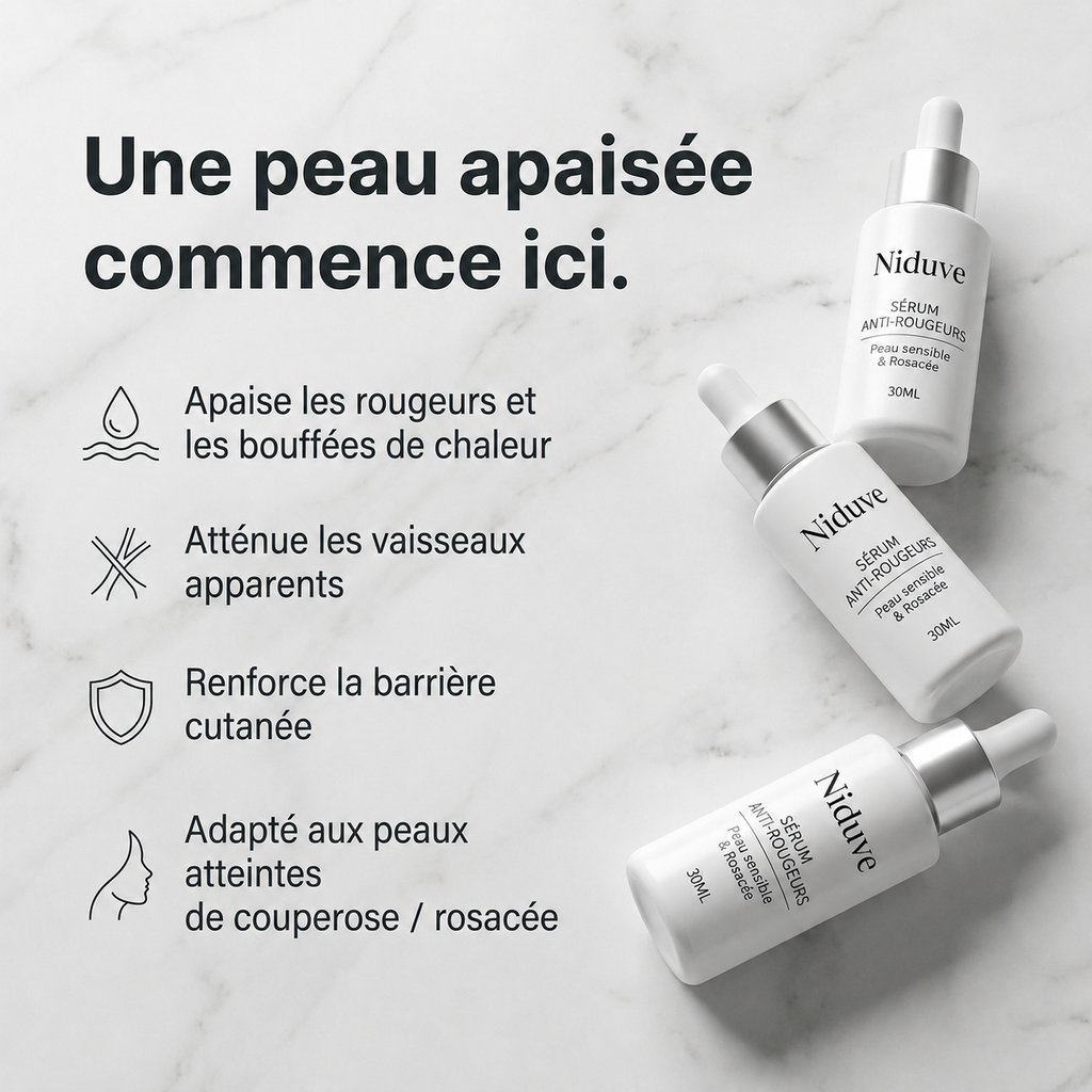 Niduve Sérum Anti-Rougeurs