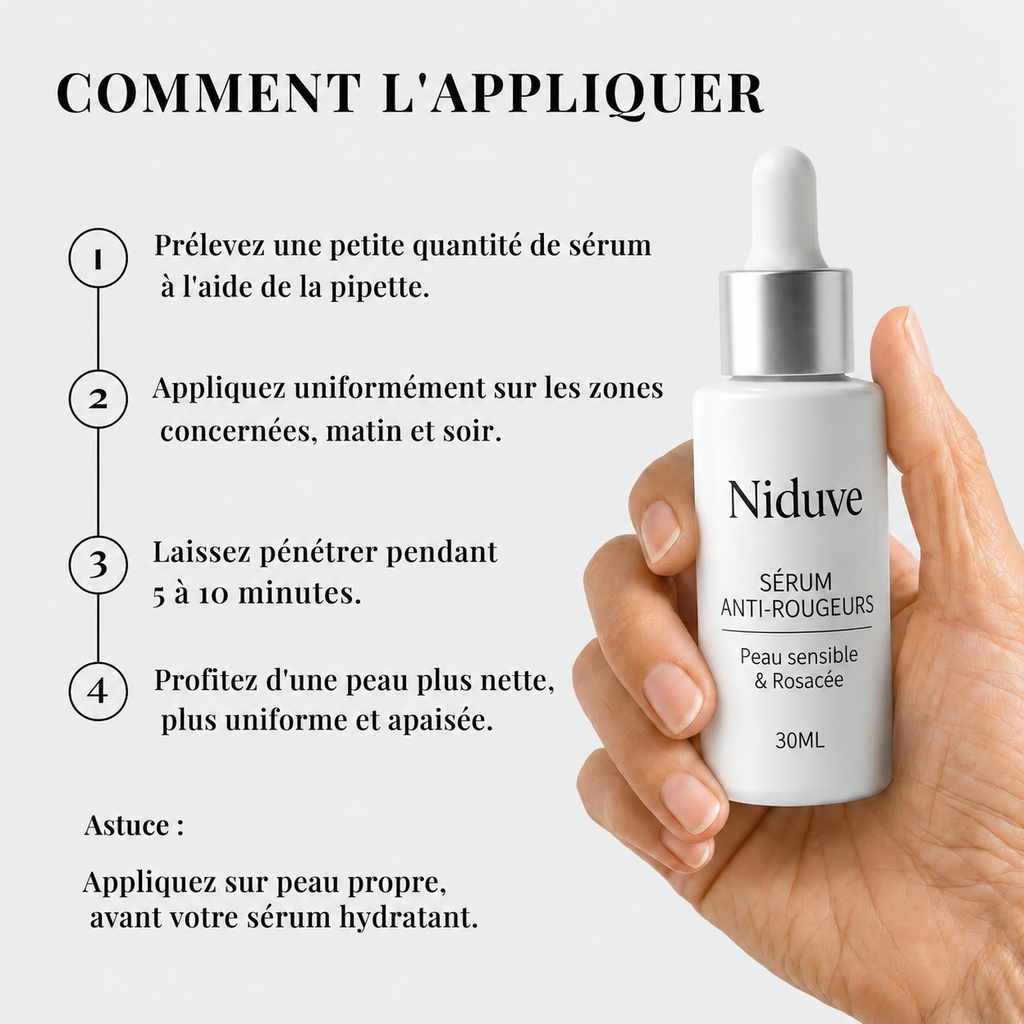 Niduve Sérum Anti-Rougeurs