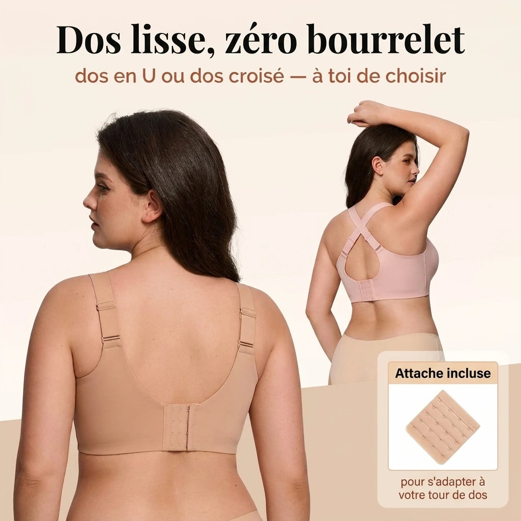 Soutien-gorge Sans Armatures Maintien Doux et Confortable